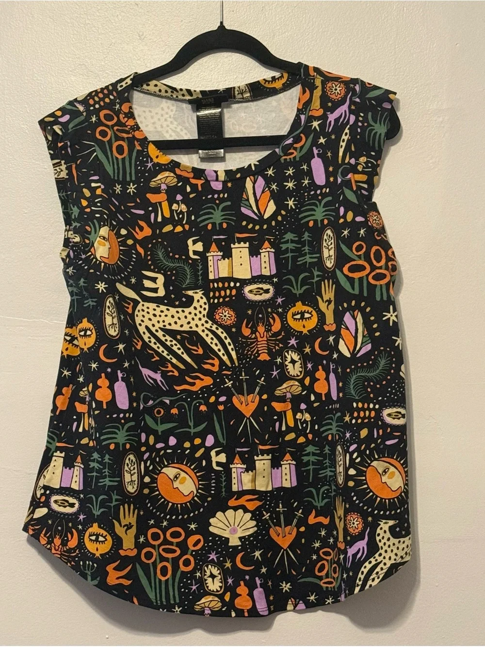 NooWorks Tarot Garden muscle tank 2XL - Picture 1 of 2